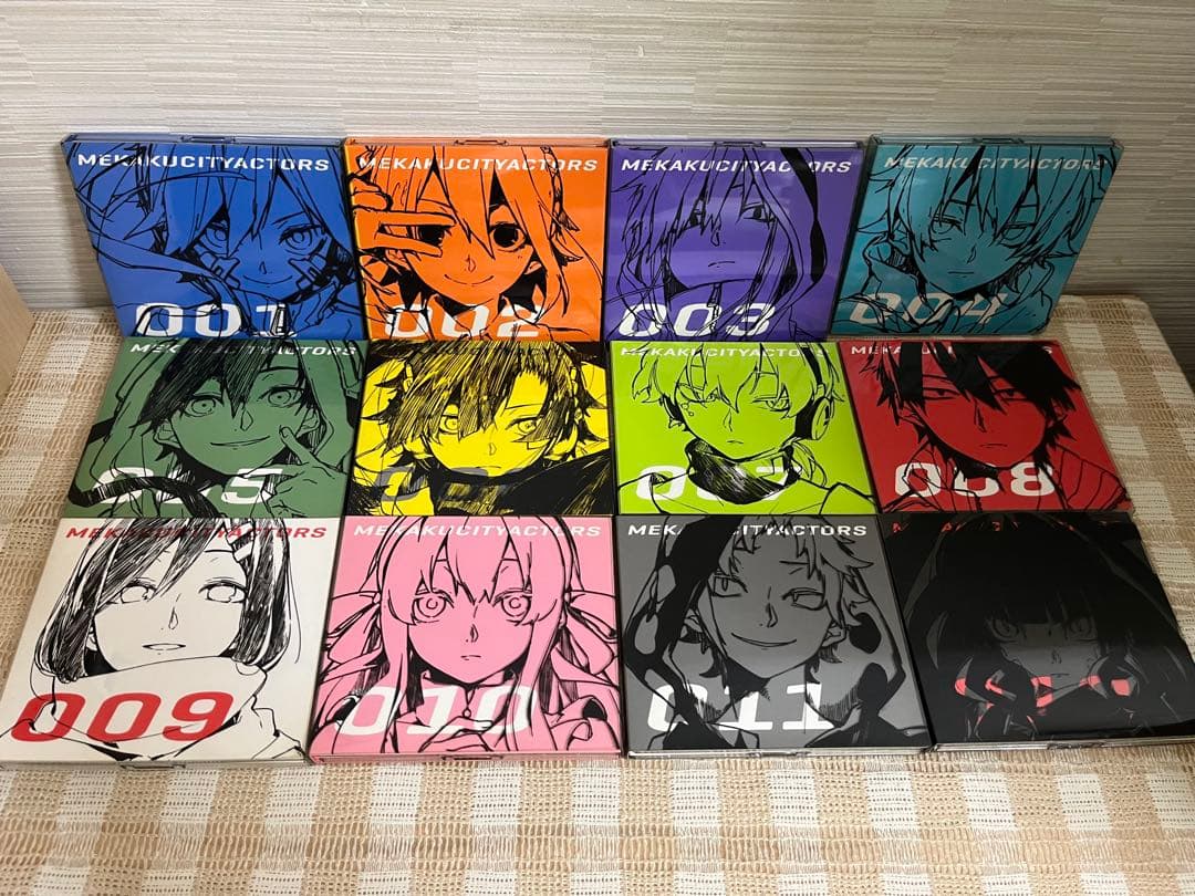 メカクシティアクターズ 完全生産限定版全12巻セット DVD