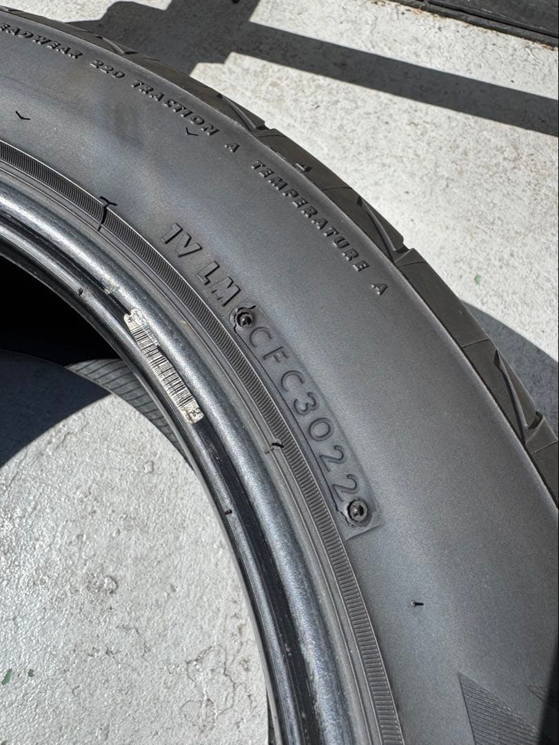 22年製　ブリヂストン ポテンザ RE-004 17インチ タイヤ4本セット
