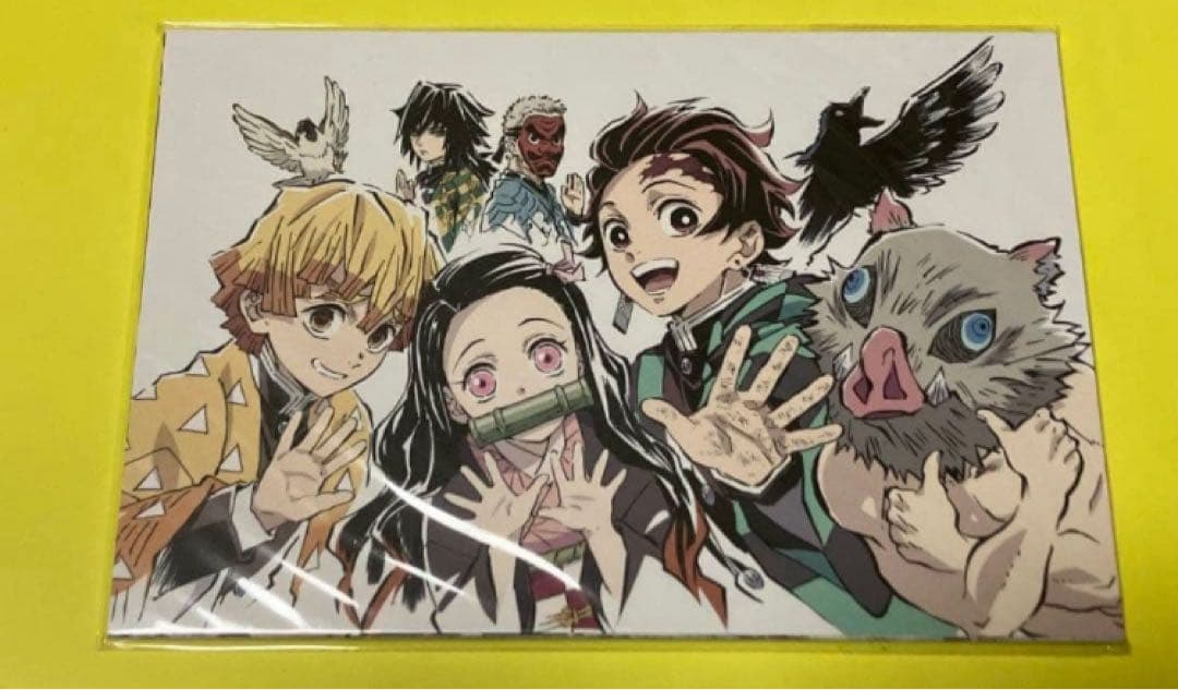 幕間画　アイキャッチ　ポストカード　セット 壱　肆　陸　鬼滅の刃 全集中展