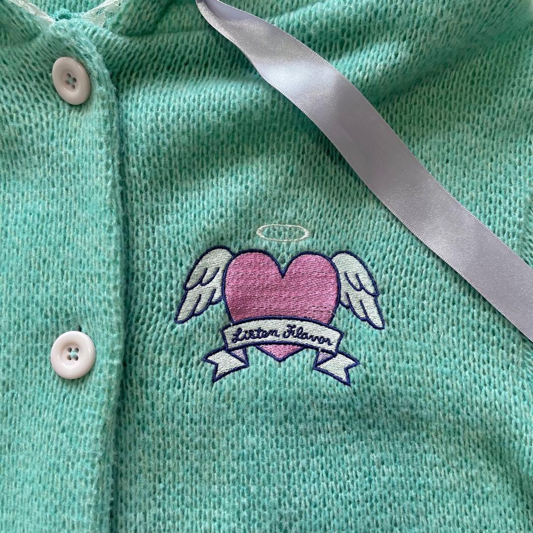リッスンフレーバー ミント ロングカーディガン Listen Flavor ♡