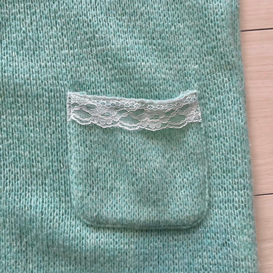リッスンフレーバー ミント ロングカーディガン Listen Flavor ♡