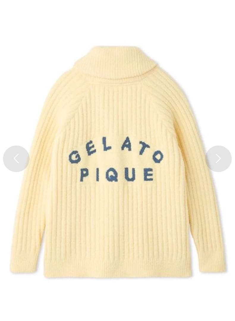 GELATO PIQUE スフレBUTTERショールカーディガン