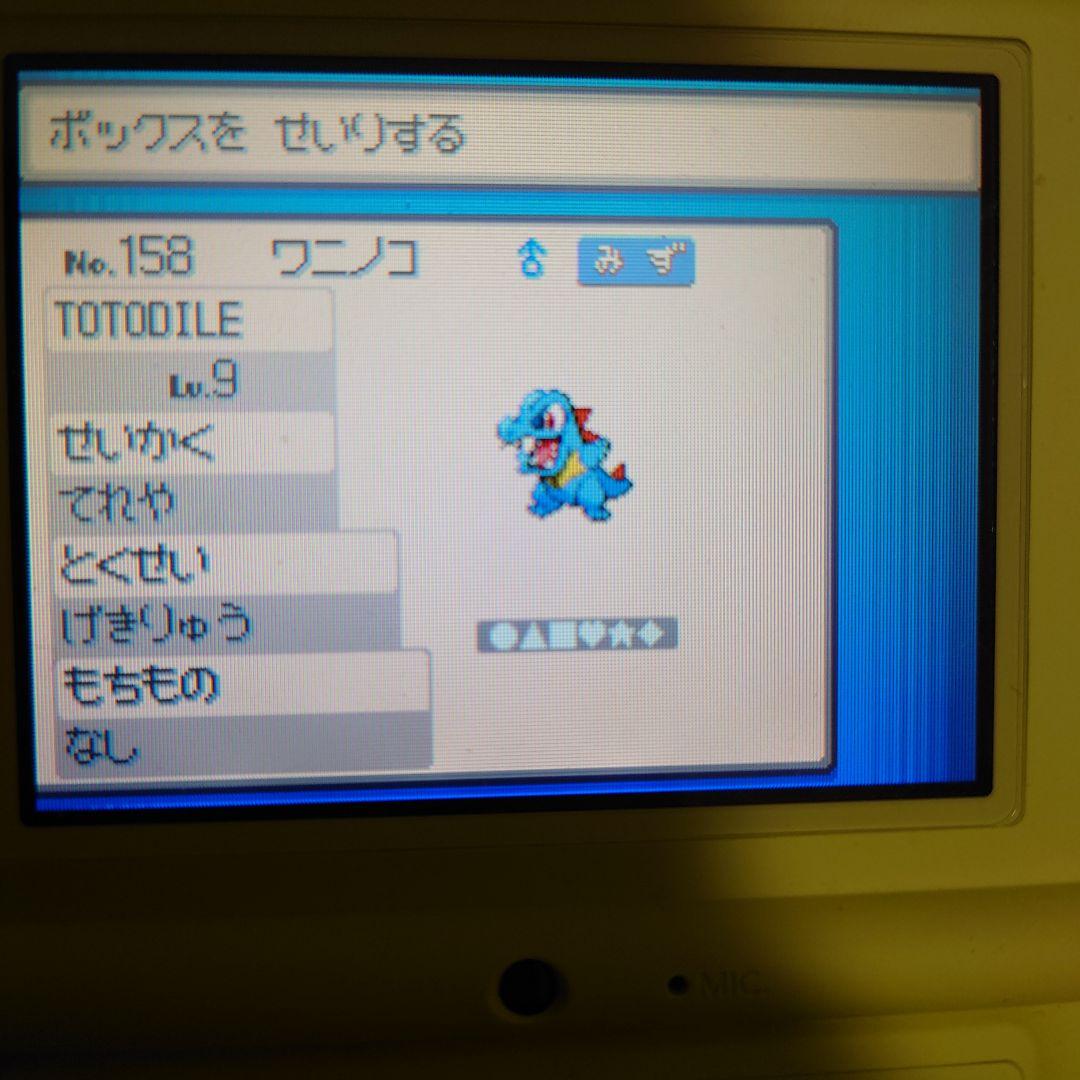 ポケットモンスターソウルシルバー　ポケモン