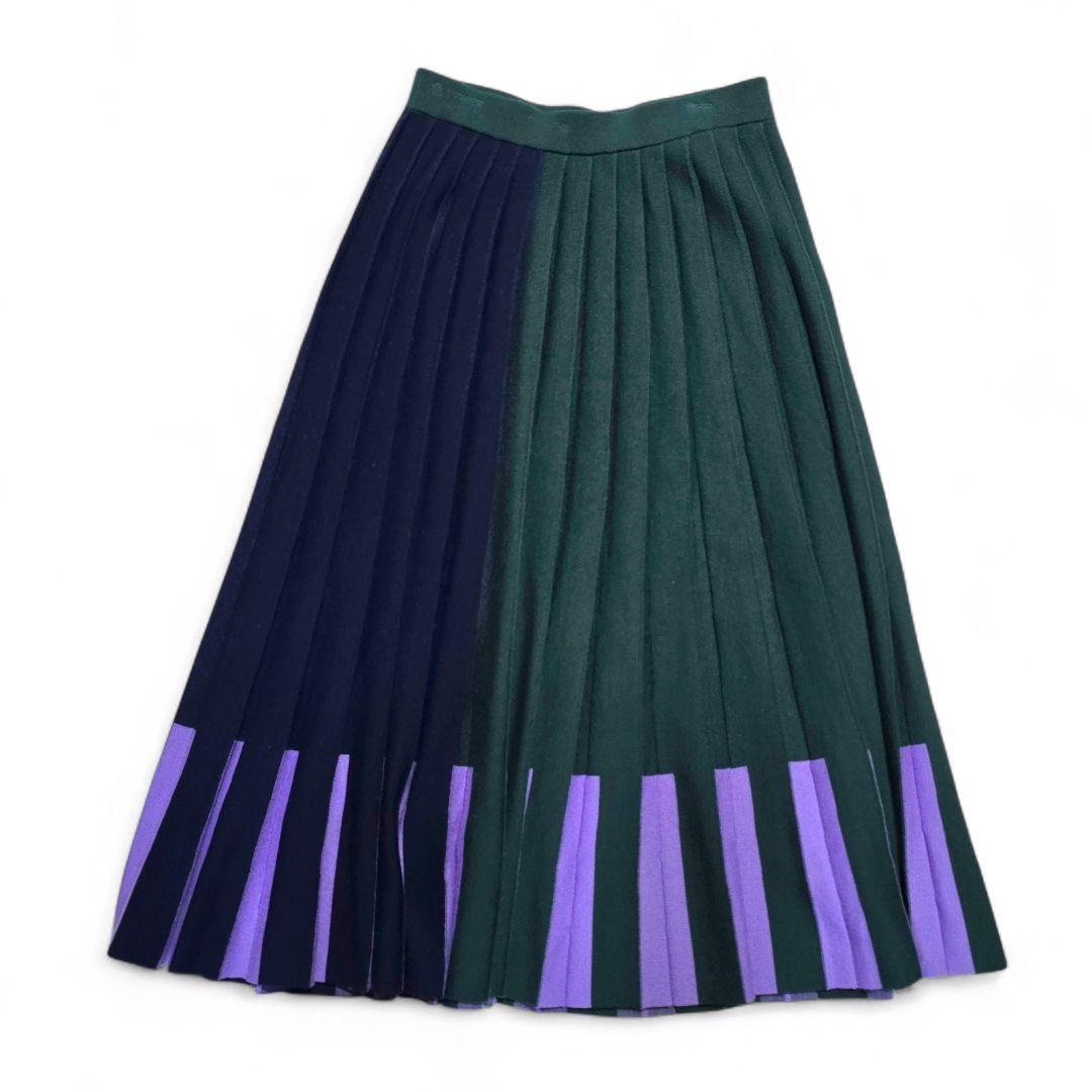 Paul Smith ポールスミス ニットプリーツロングスカート Mサイズ