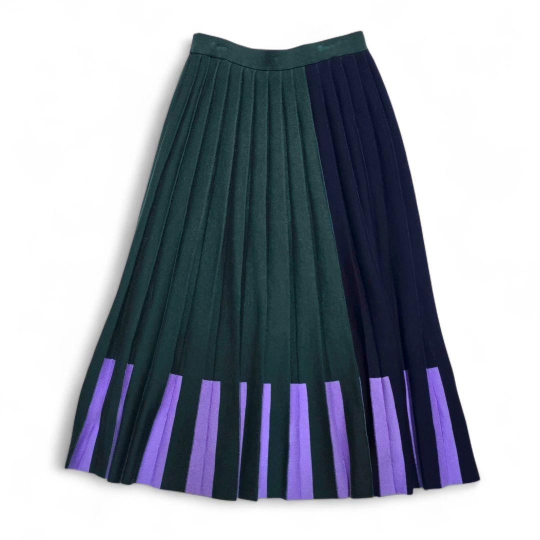 Paul Smith ポールスミス ニットプリーツロングスカート Mサイズ