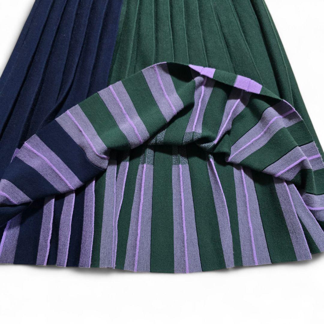 Paul Smith ポールスミス ニットプリーツロングスカート Mサイズ