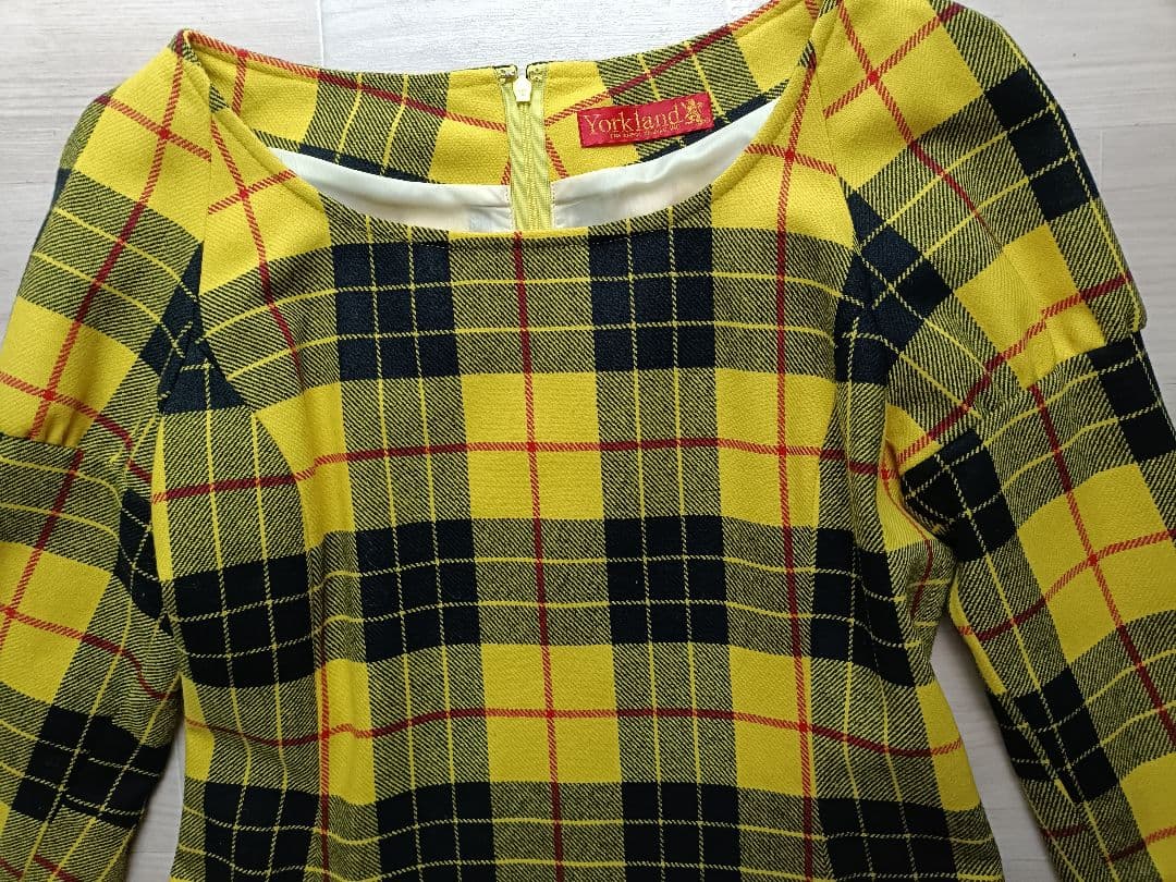 ※ぴあの様ご売約済※［定価24000円YORKLAND チェックワンピ］