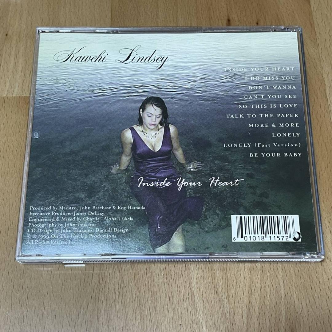 ハワイAOR◆KAWEHI LINDSEY/INSIDE YOUR HEART
