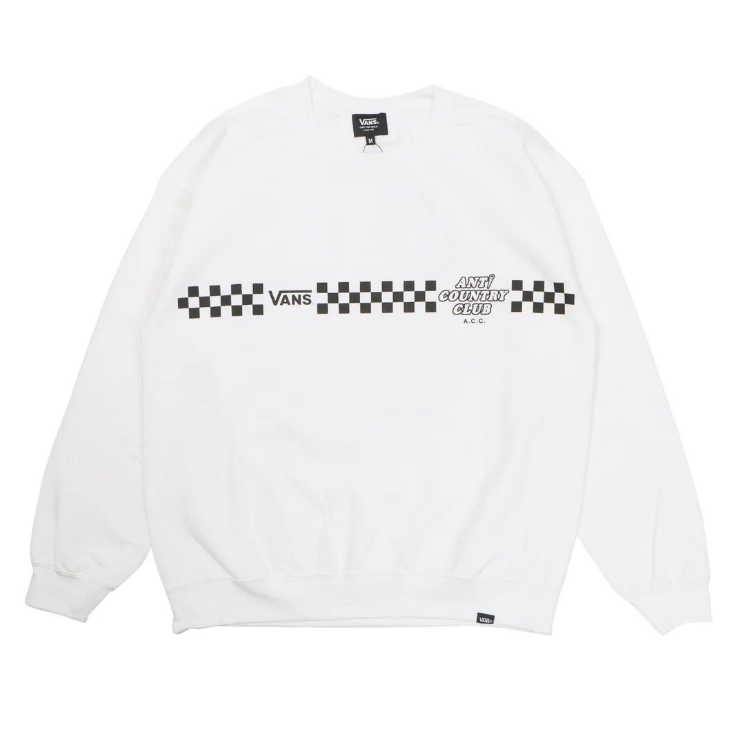 ANTi COUNTRY CLUB × VANS スウェット L 白 新品