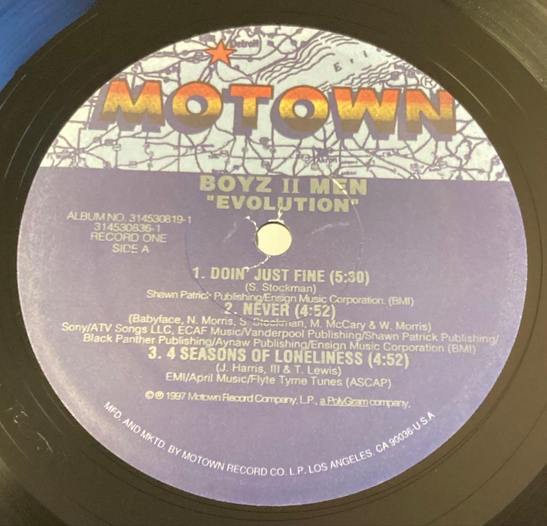 (USED)BOYZ II MEN /EVOLUTION 2LP USオリジナル
