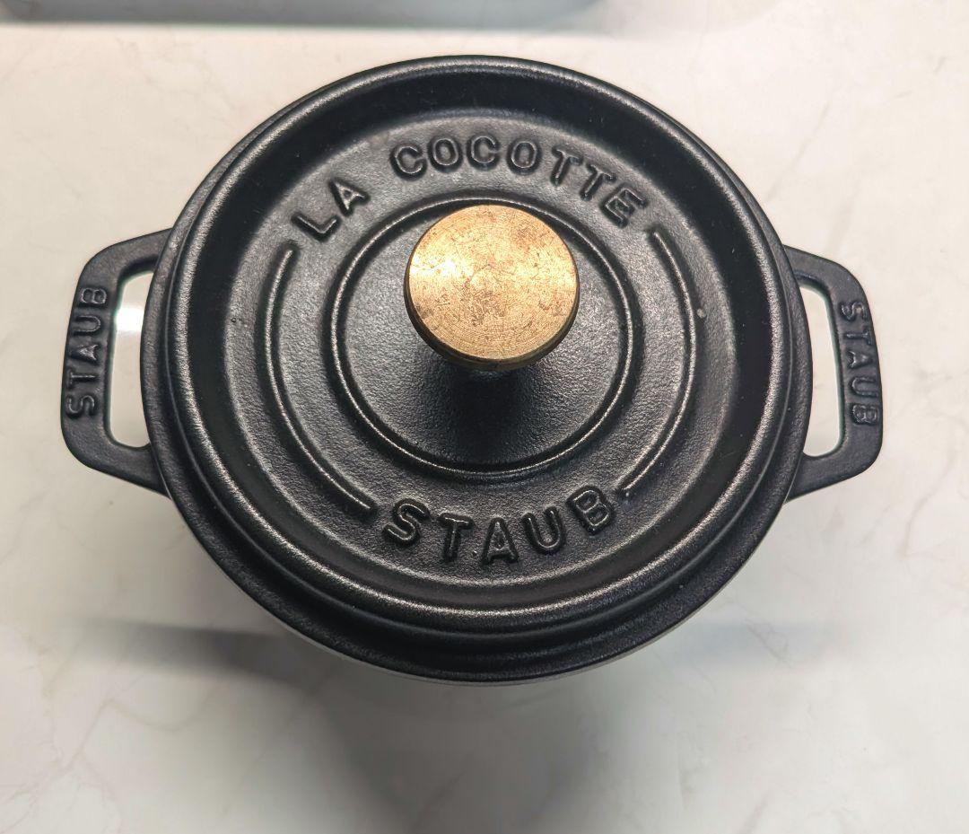 【12cm】STAUB ストウブ LA COCOTTE ピコ ココット ブラック
