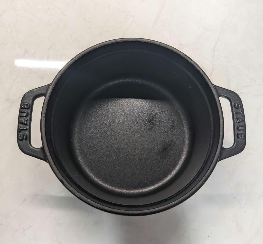 【12cm】STAUB ストウブ LA COCOTTE ピコ ココット ブラック