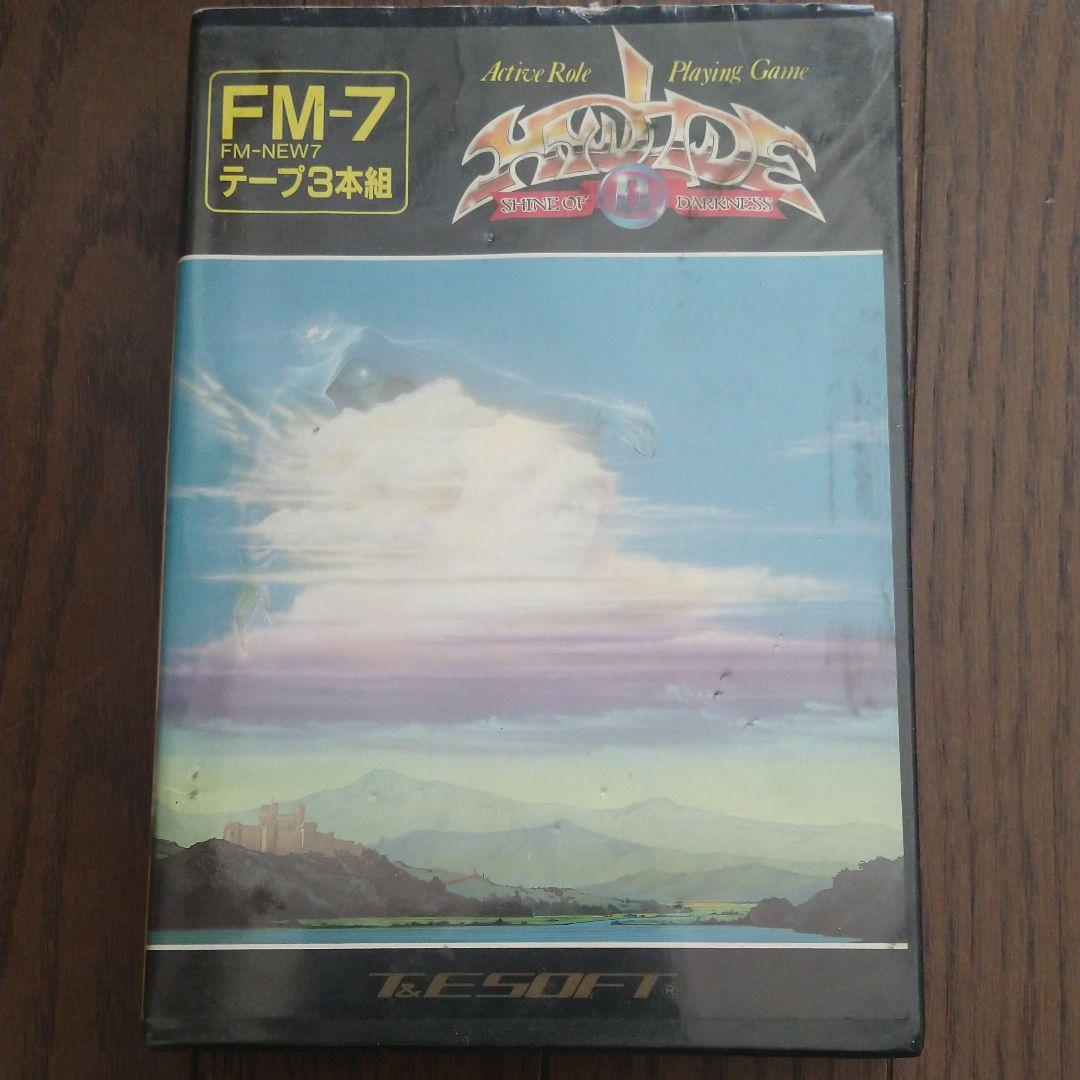 レトロゲーム　FM-7用ゲームカセット3本セット