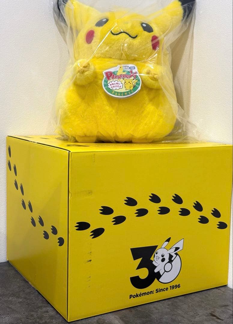 【専用箱】ポケモン30周年記念おかえり!ピカチュウ