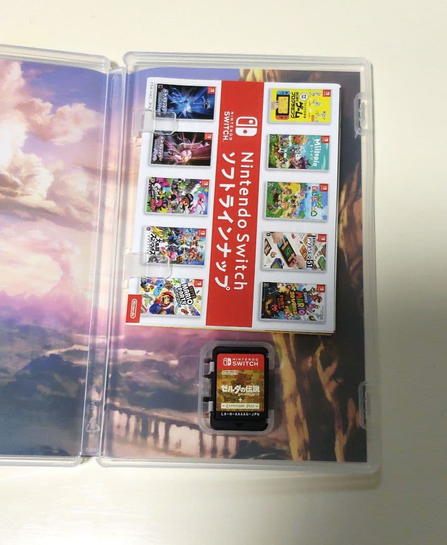 【動作確認済】 ゼルダの伝説 ブレスオブザワイルド + エキスパンションパス
