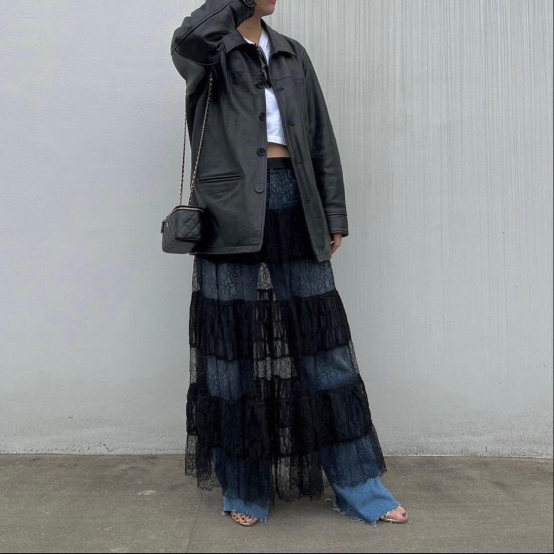 未使用⭐︎ Deuxieme Classe Lace Maxi スカート