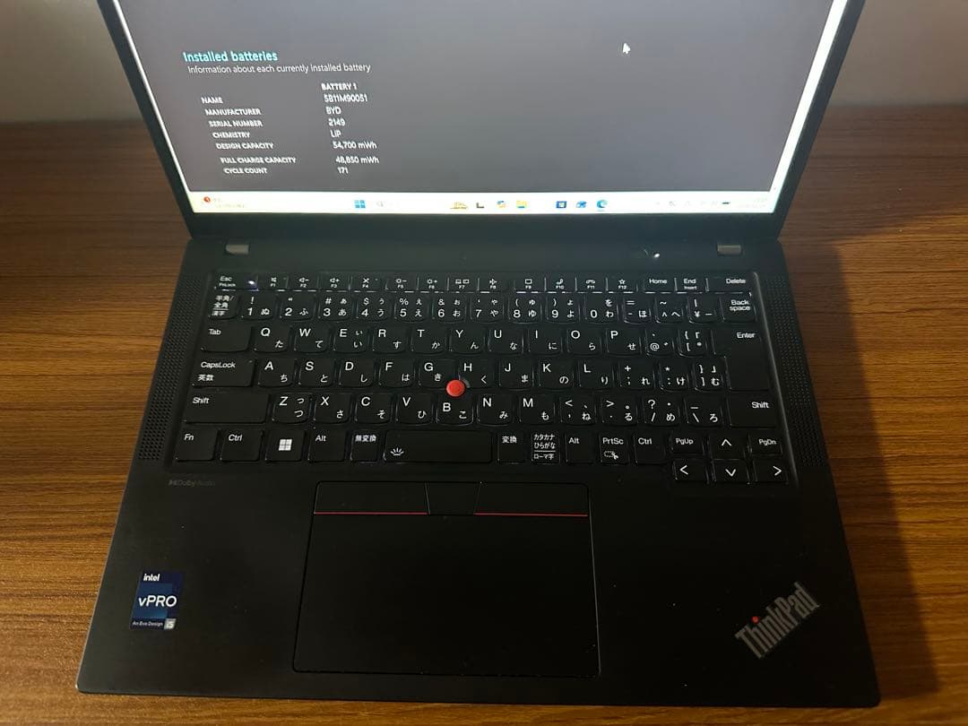 Windowsノート本体 Lenovo ThinkPad X13 Gen4 i5-1345 32/256