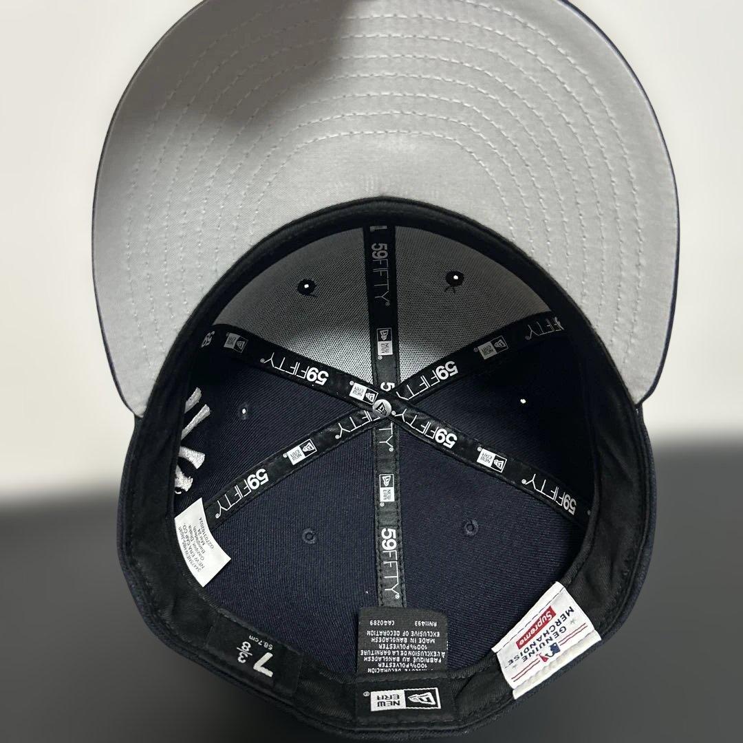 Supreme シュプリーム Box Logo New Era 7 3/8