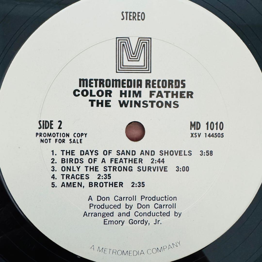 Winstons / Color Him Father　レコード
