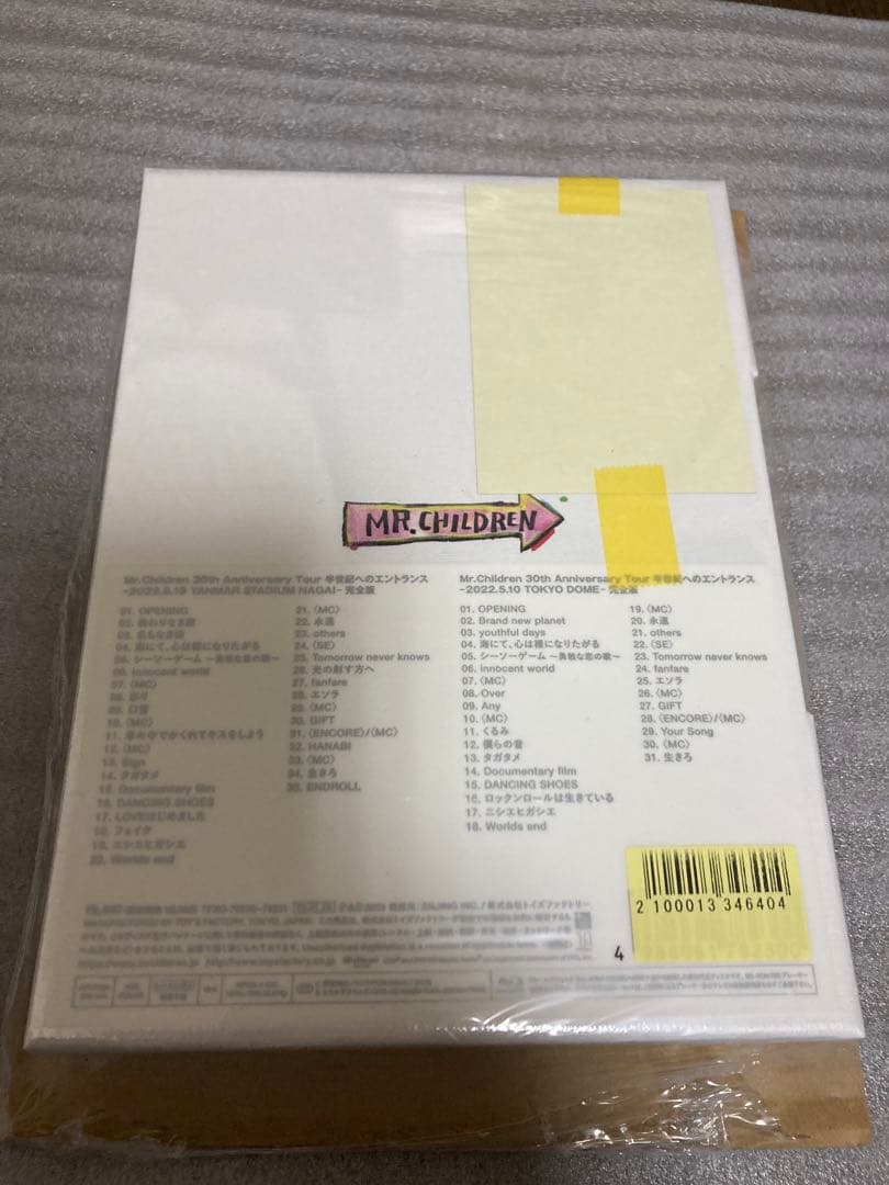【新品未開封】Mr.Children 30th Blu-ray　ステッカー付き
