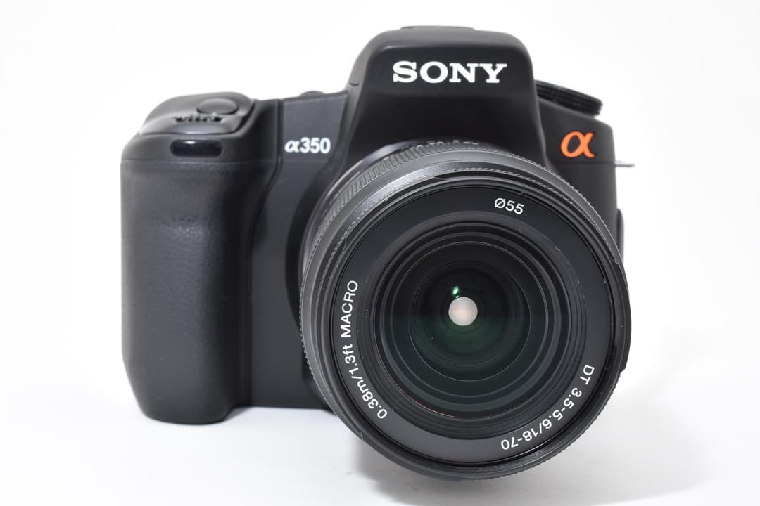 美品 Sony a350 スマホ転送OK レンズセット #9594