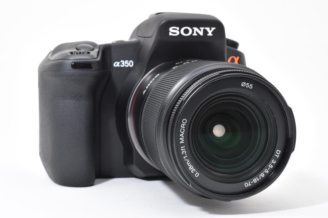 美品 Sony a350 スマホ転送OK レンズセット #9594