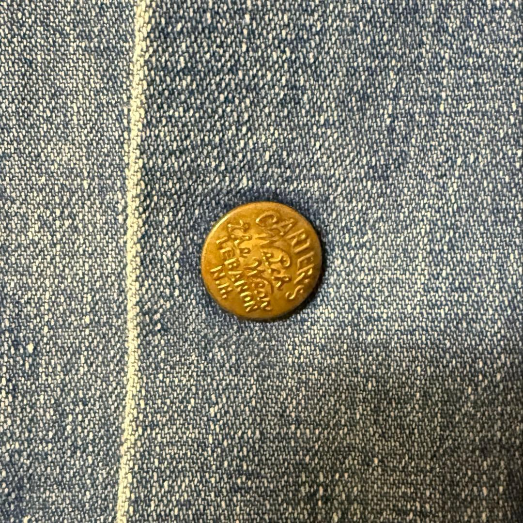 60s Carter's デニムカバーオール 実寸サイズ36 ヴィンテージ