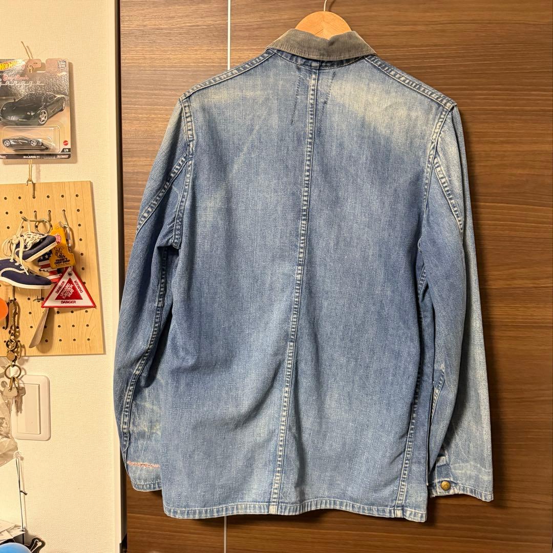 60s Carter's デニムカバーオール 実寸サイズ36 ヴィンテージ