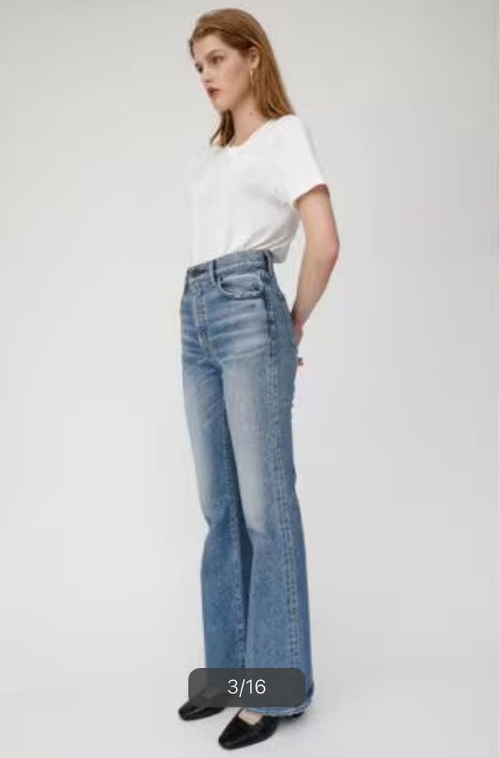 マウジーMOUSSY MVS FLARE フレアデニム010DSA12-1700