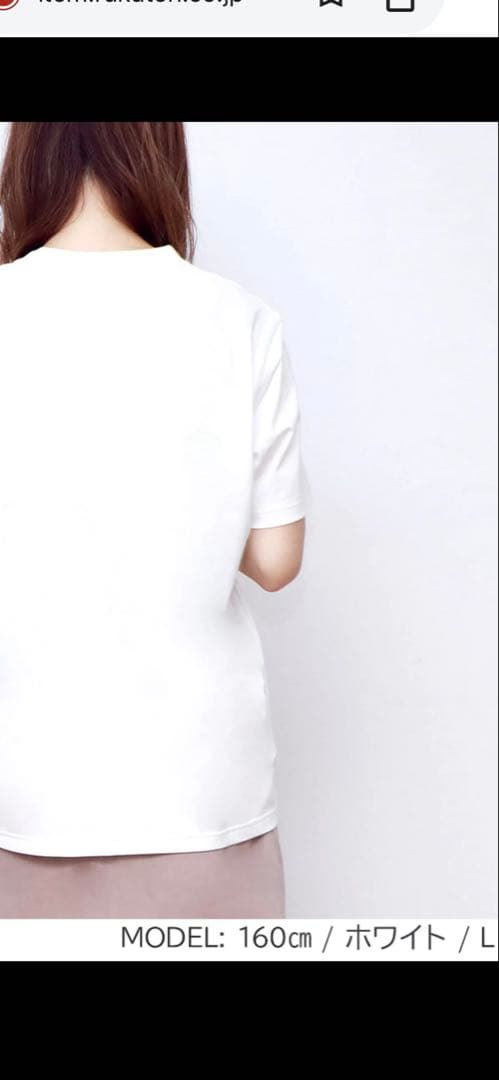 BURBERRY ホワイト Tシャツ L [美品]