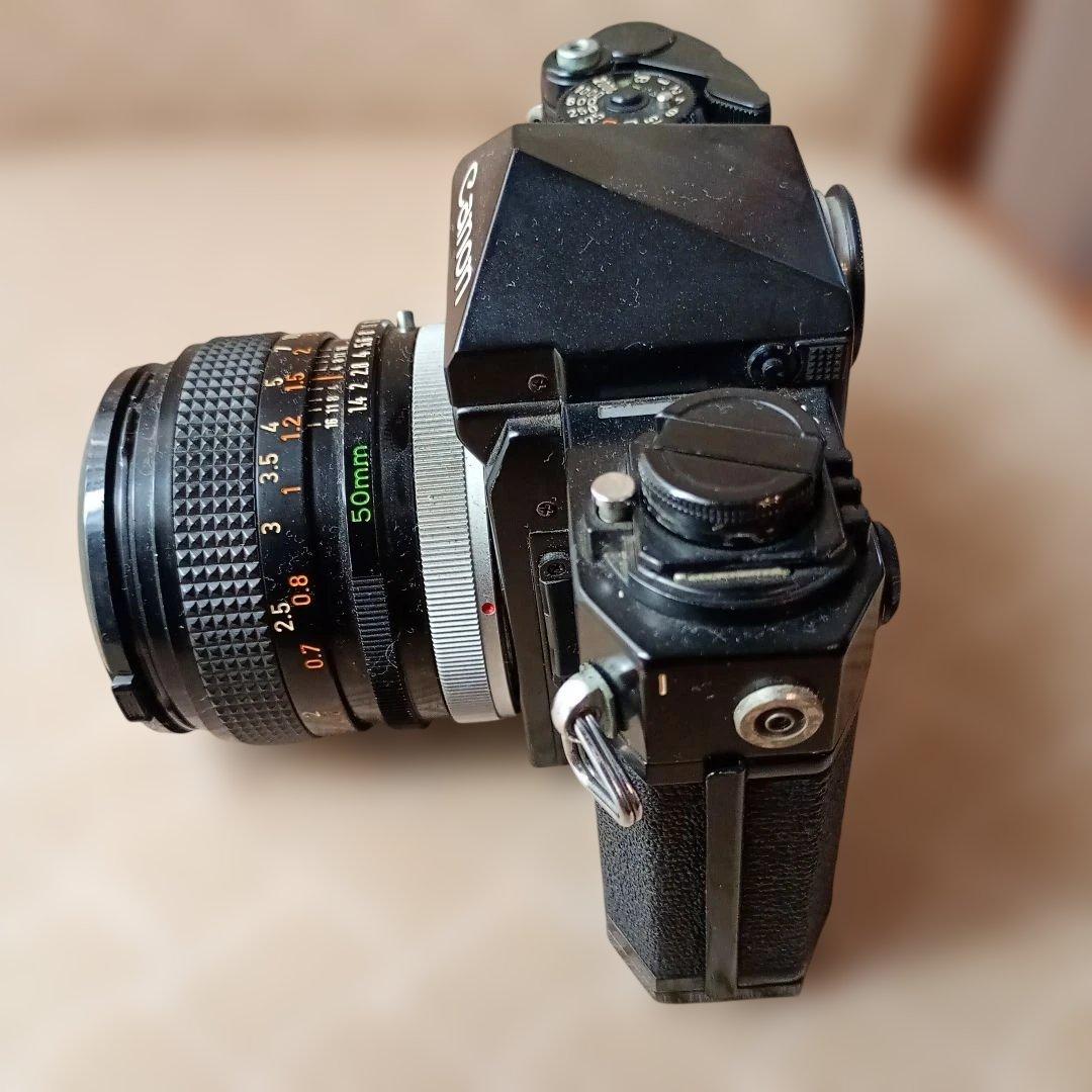 Canon F-1 一眼レフカメラ 50mmレンズ付き