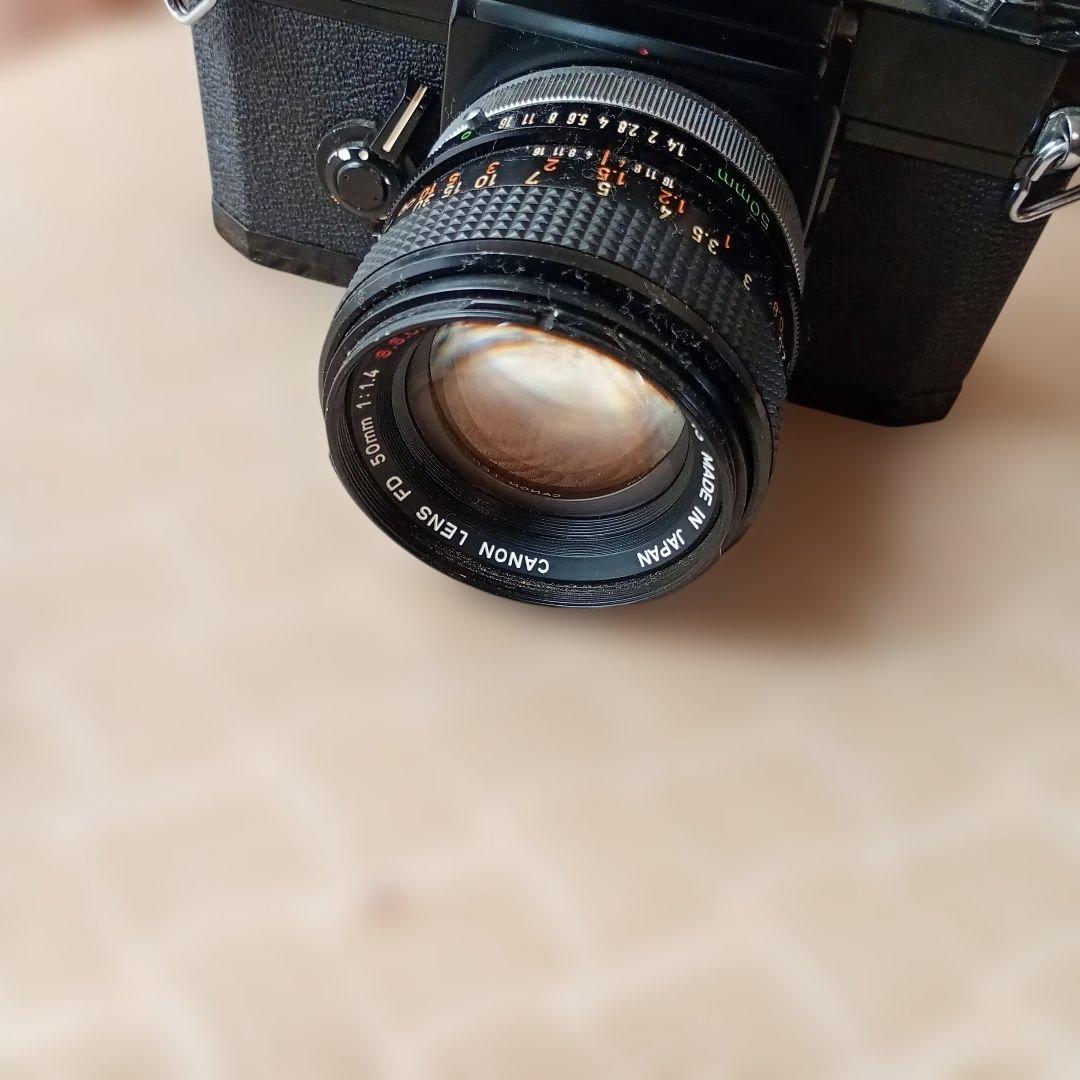 Canon F-1 一眼レフカメラ 50mmレンズ付き