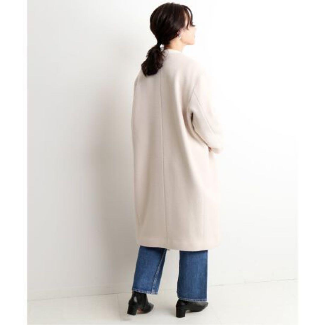 SLOBE IENA ⭐︎ ウールダブルクロスクルーネックコクーンコート