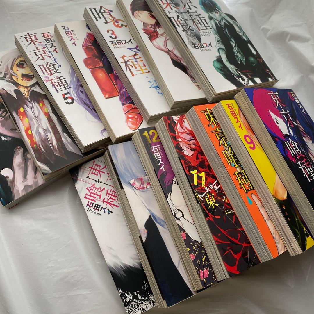 東京喰種全14巻＋東京喰種re全16巻＋小説など6冊セット　石田スイ