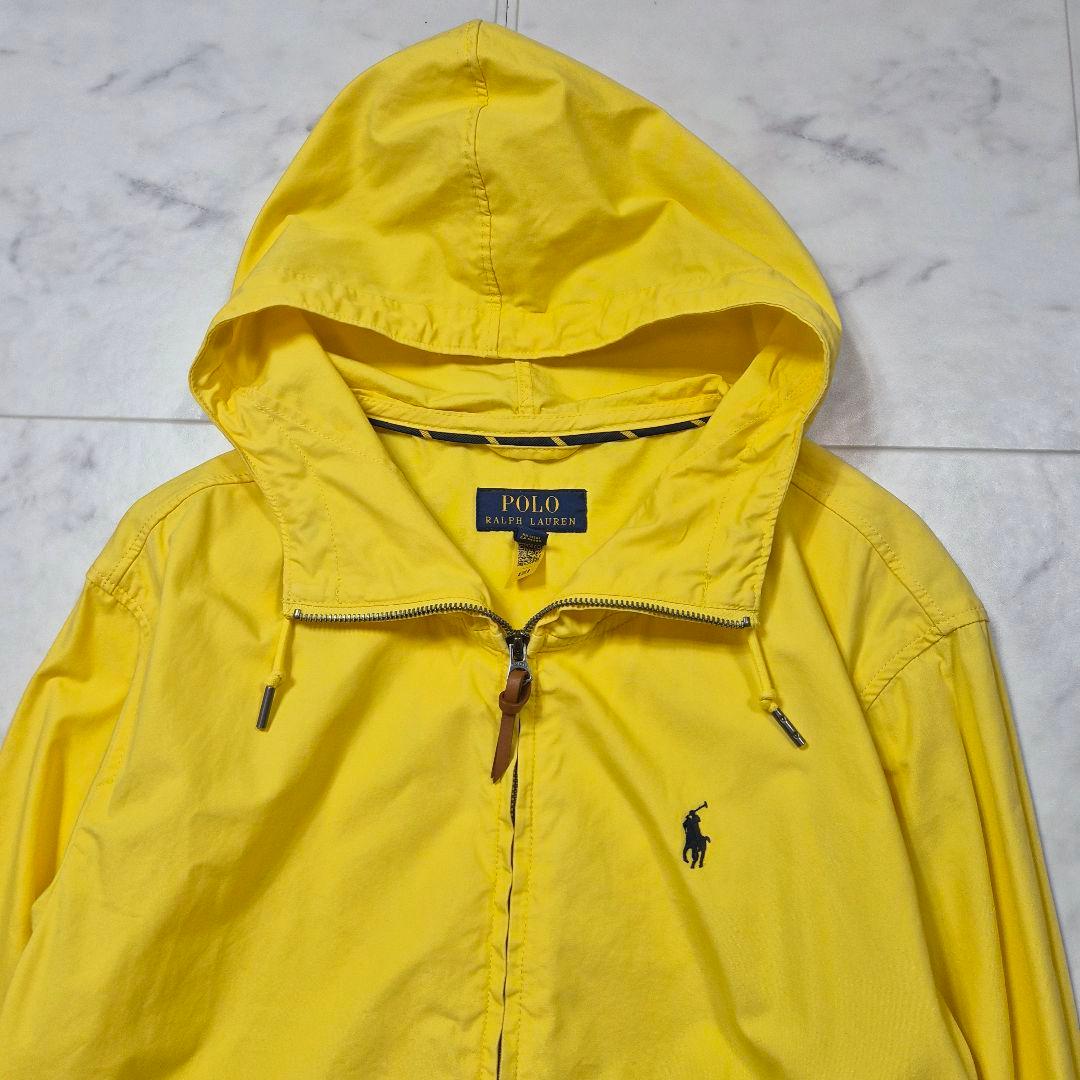 ポロラルフローレン canvas hooded jacket S