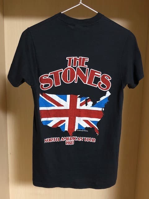 ローリング・ストーンズ ベロ Tシャツ 1981年 北米ツアー オリジナル