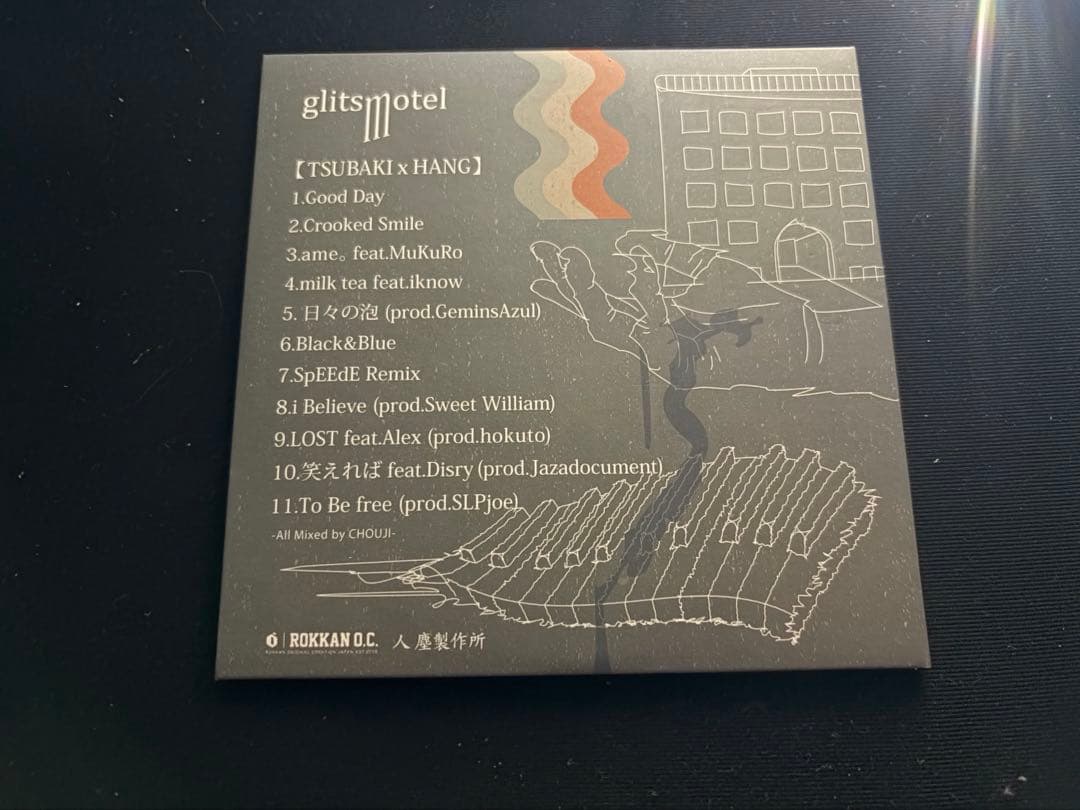 glitsmotel 2ndプレス CD サイン入り
