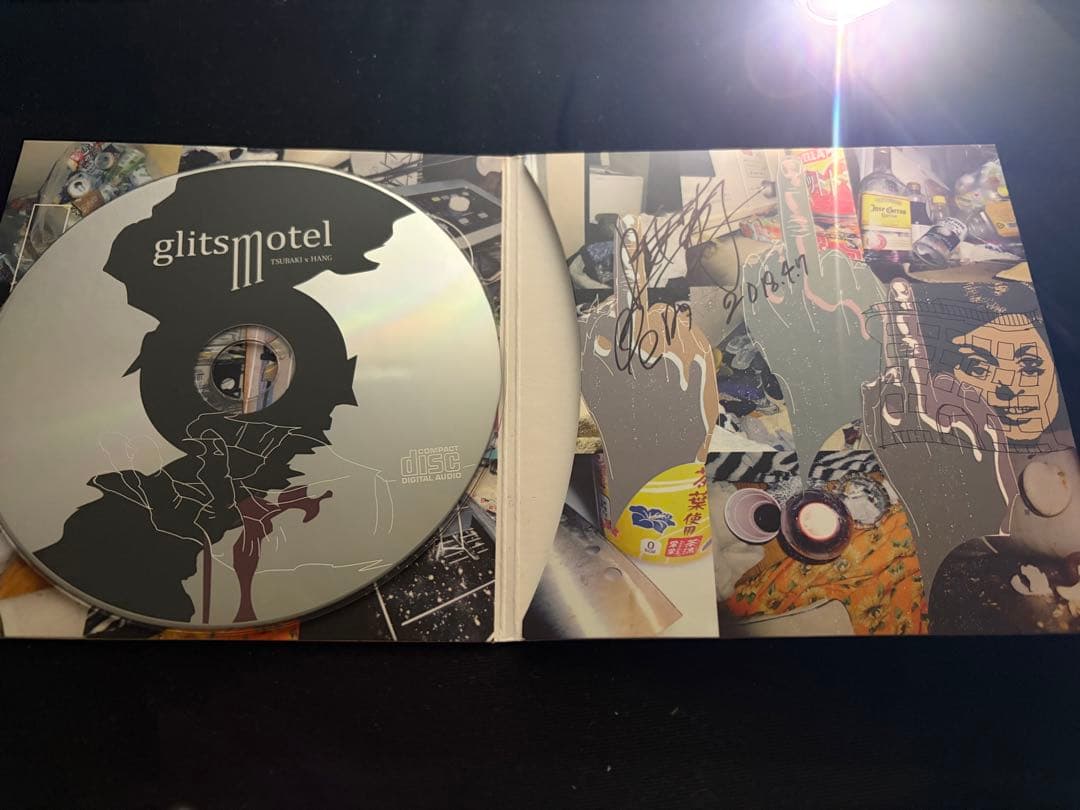 glitsmotel 2ndプレス CD サイン入り