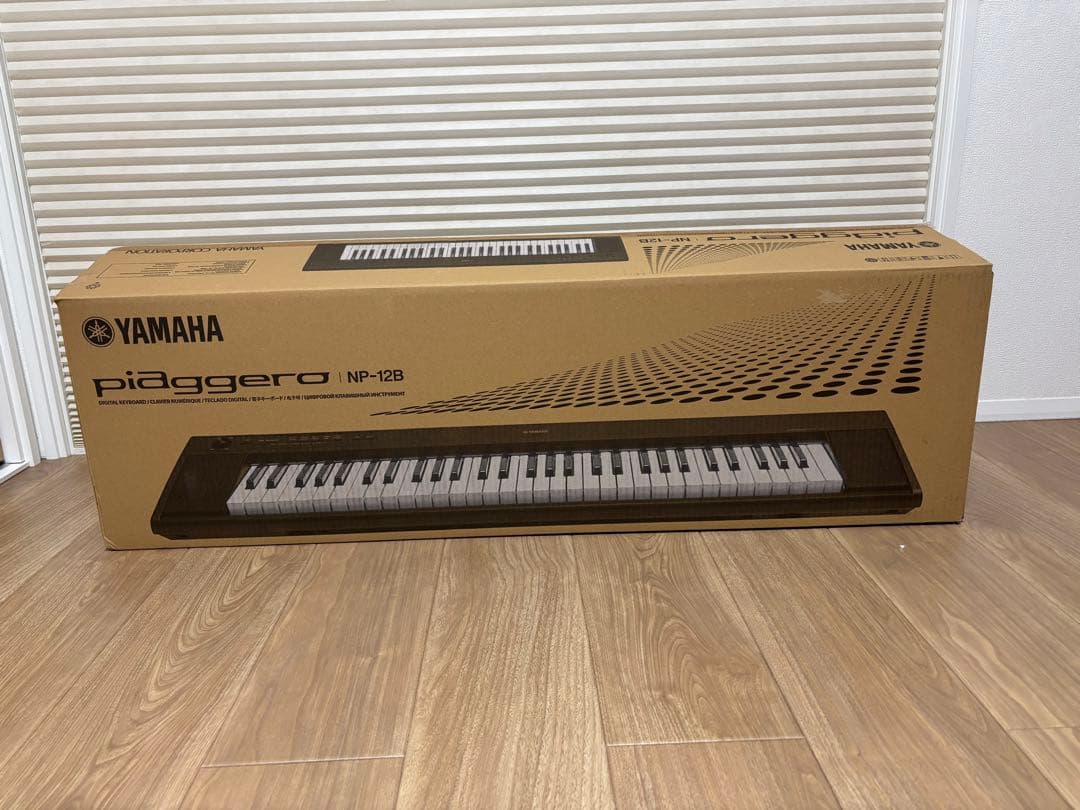 YAMAHA 電子ピアノ NP-12B 2019年購入 使用2年 美品 動作良好