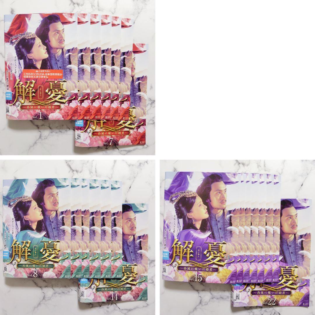 チャン・シンイー『解憂(かいゆう)～西域に嫁いだ姫君～』レンタル落ちDVD★全巻