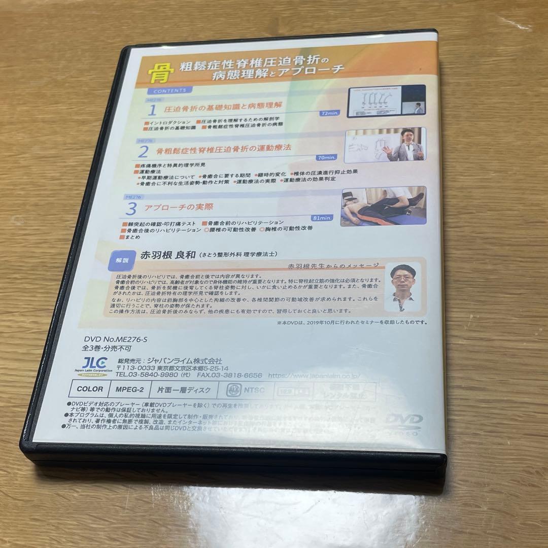 骨粗鬆症性脊椎圧迫骨折の病態理解とアプローチ　赤羽根良和