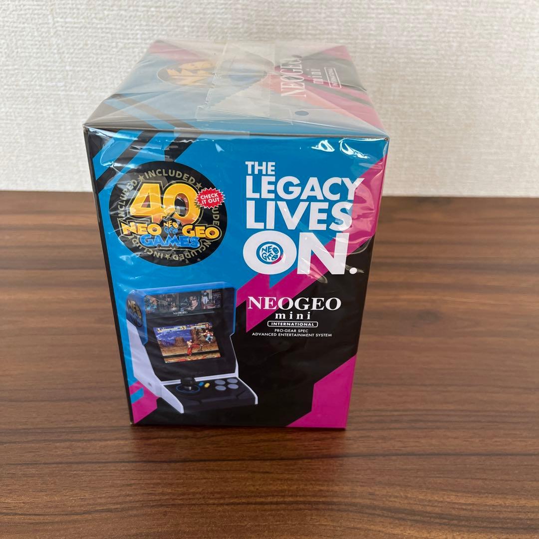 ❶新品未開封ネオジオ ミニ インターナショナル版 NEOGEO min