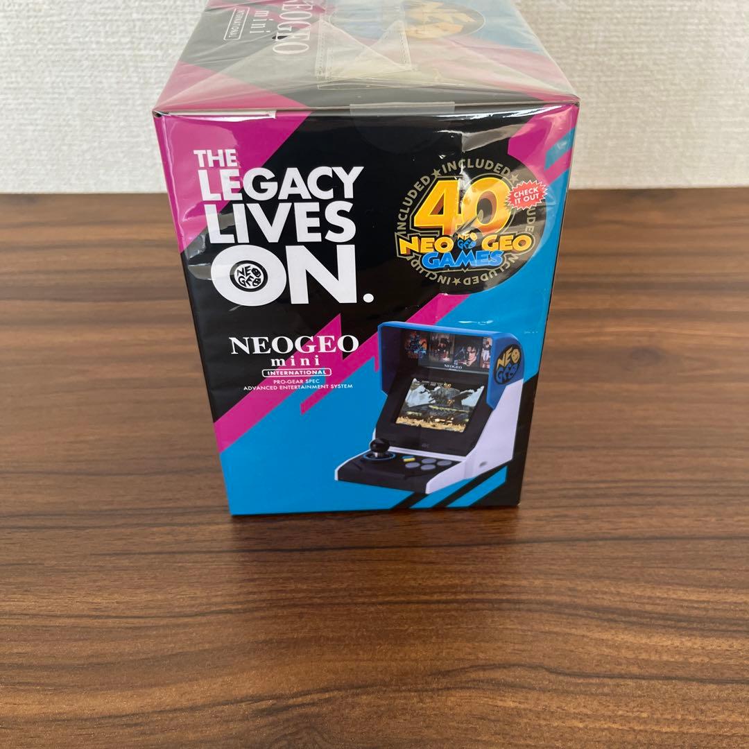 ❶新品未開封ネオジオ ミニ インターナショナル版 NEOGEO min