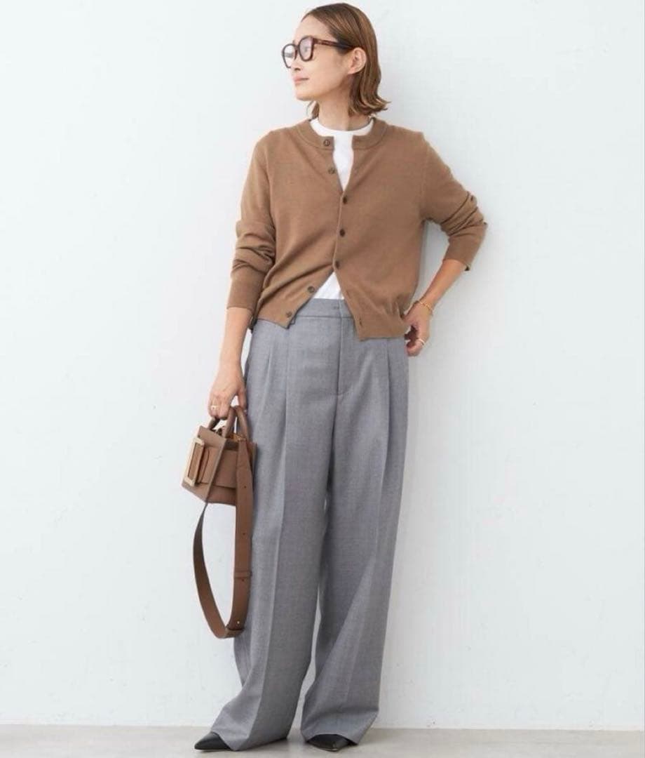 Deuxieme Classe WISH クルーネック カーディガン