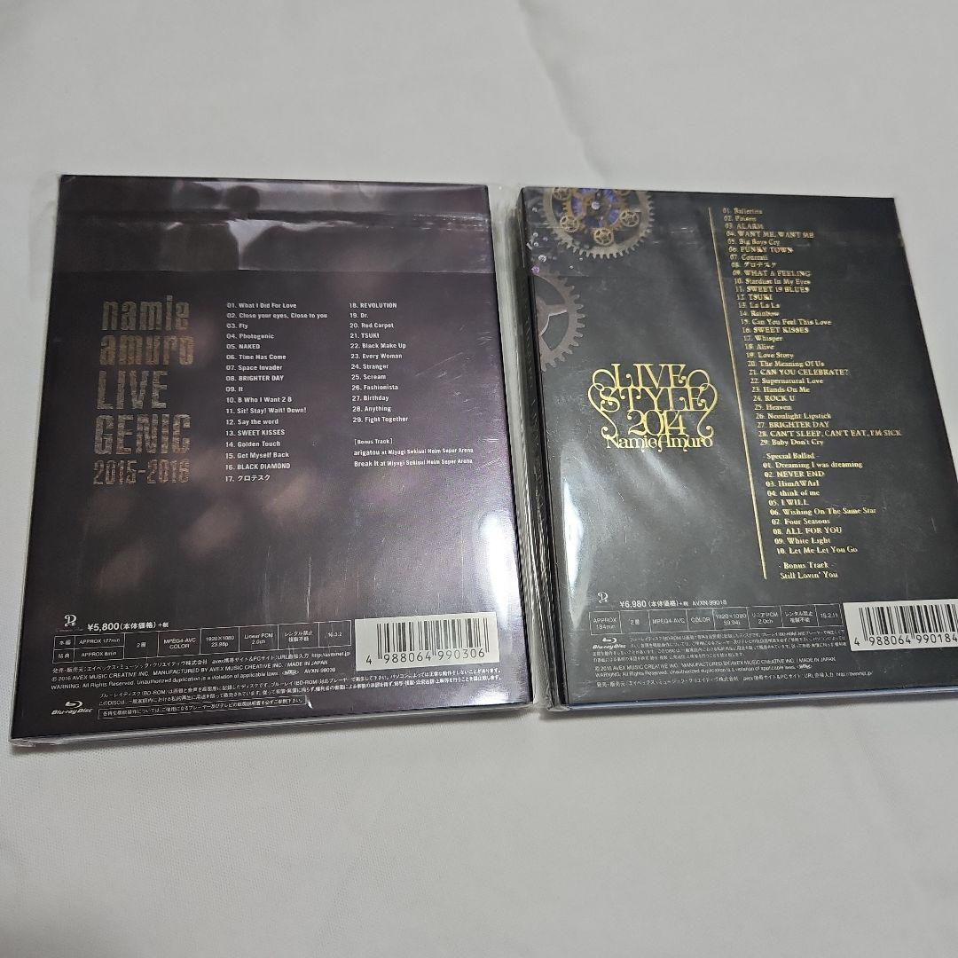 安室奈美恵　 LIVEGENIC 　Blu-ray　LIVE　STYLE　初回