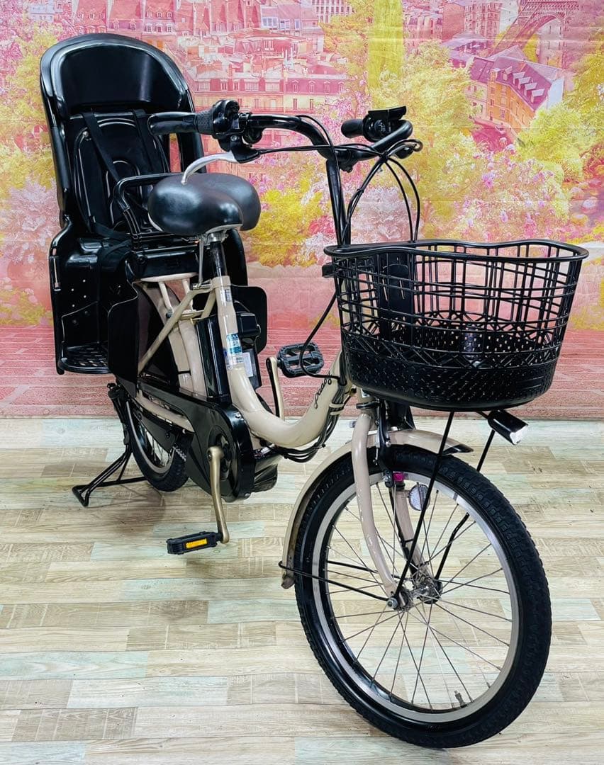 ZK3462 電動自転車 ヤマハ パスバビー 子供乗せ 20インチ 送料無料