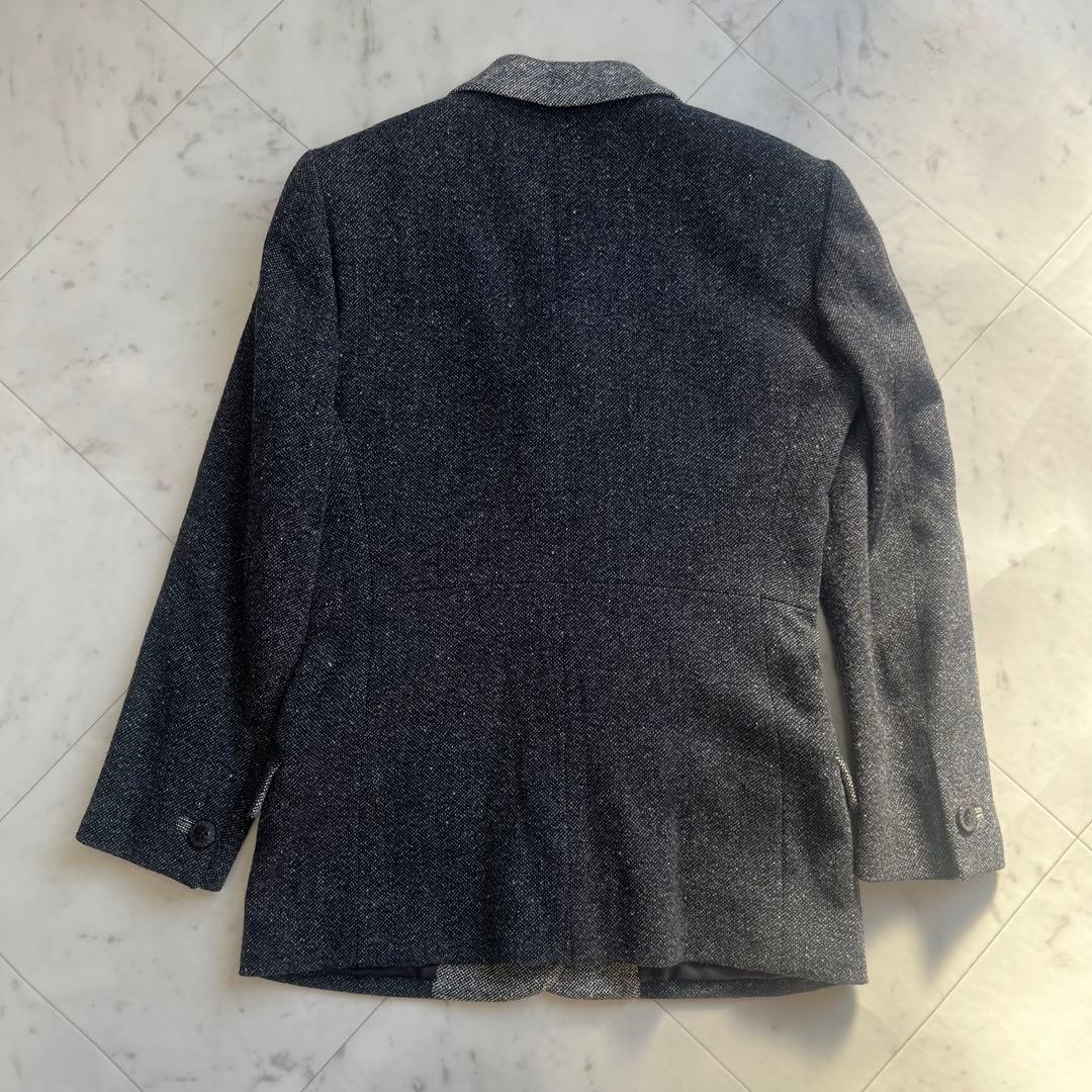 GIANNI VERSACE ツイード ジャケット dark gure M