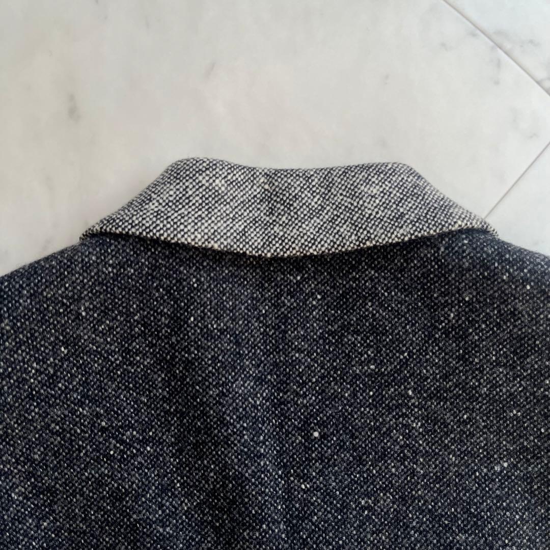 GIANNI VERSACE ツイード ジャケット dark gure M