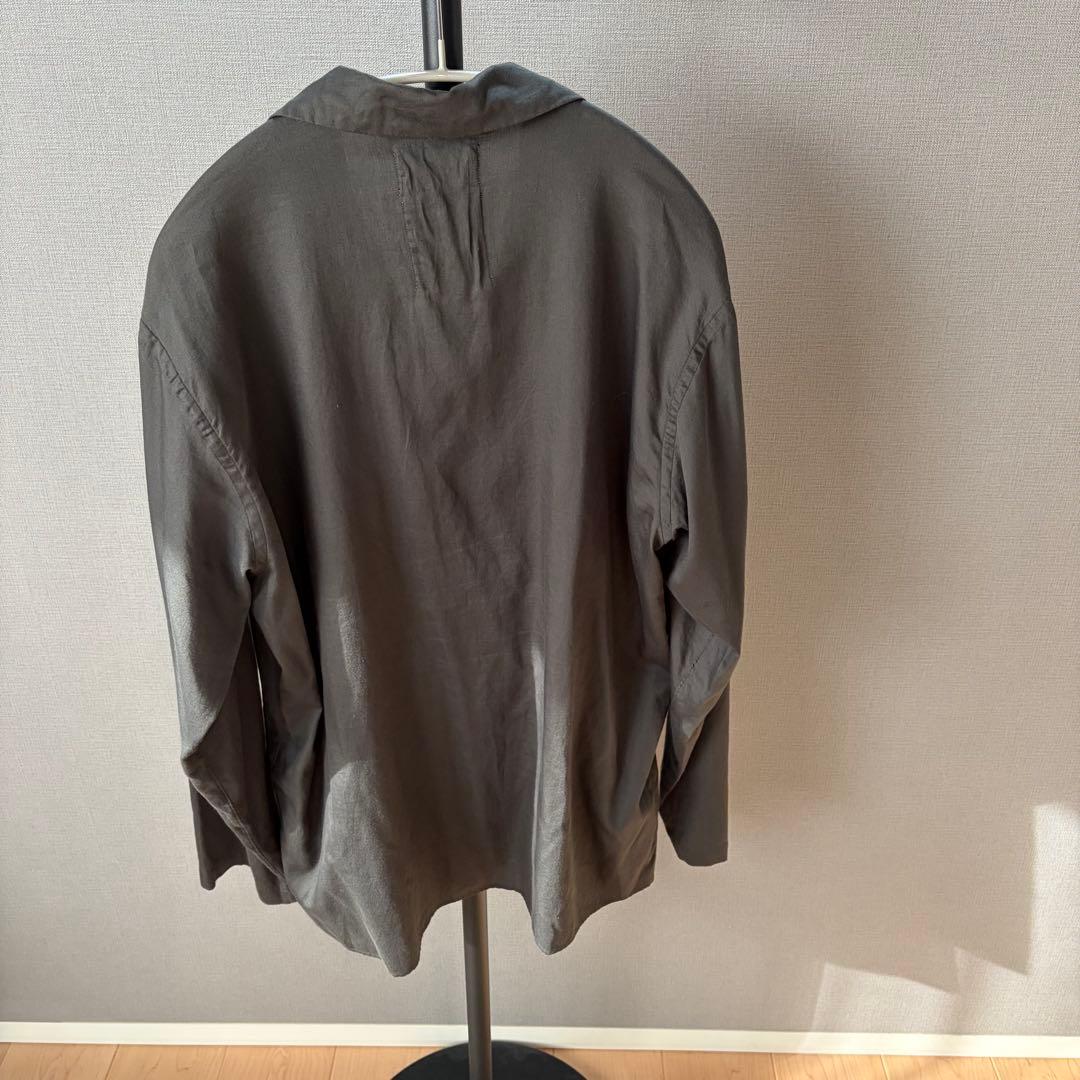 MARKAWARE SUPIMA SATIN シャツジャケット
