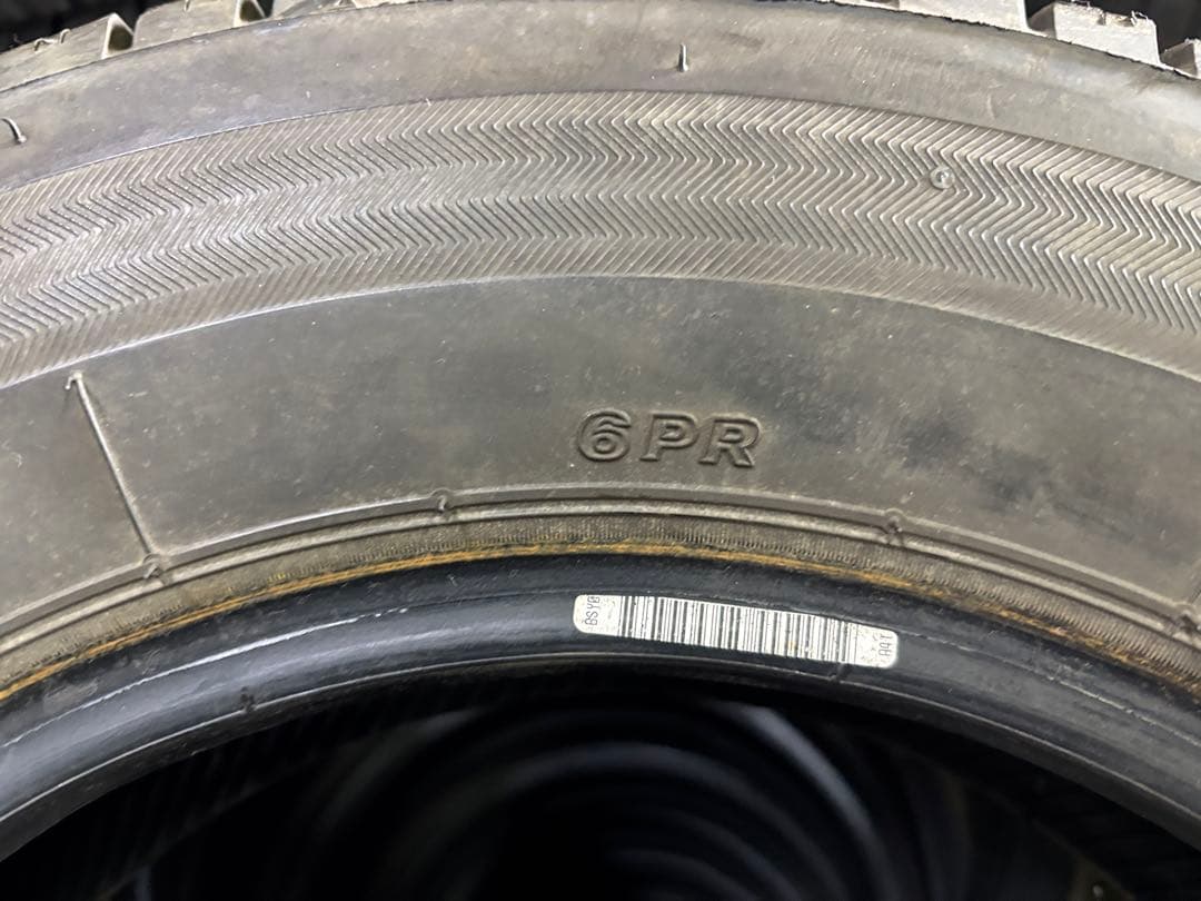 G-25 ブリヂストン W300 145R12 6PRLT 軽トラ